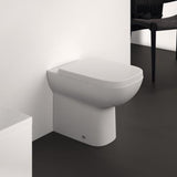 Ideal Standard Back to Wall Toilet Ideal Standard i.life A Back to Wall Rimless Toilet with Soft Close Seat