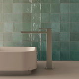Clearwater Tall Basin Tap Brushed Metallic Clearwater Myron Tall Mono Basin Mixer Tap
