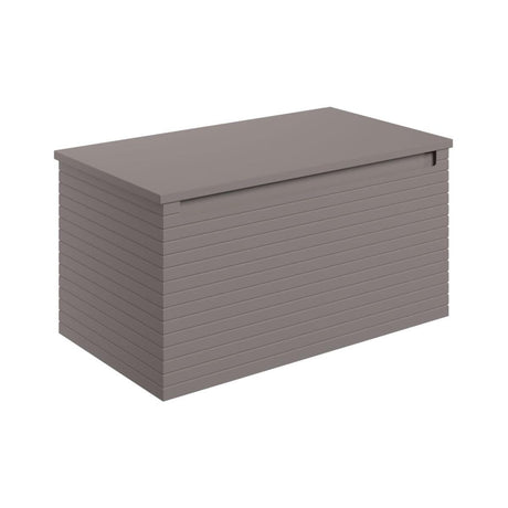 Aquarius Bathrooms Wall Mounted Vanity Unit Matt Taupe Aquarius Contour 810mm Wall Mounted One Drawer Vanity Unit with Worktop