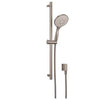 Crosswater Shower Riser Rail Brushed Stainless Steel Effect Crosswater MPRO Slider Rail with Shower Kit