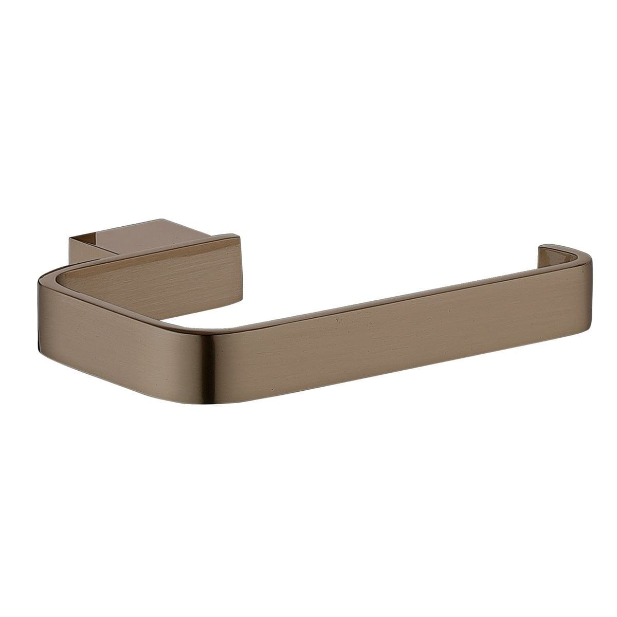 Aquarius Bathrooms Toilet Roll Holder Brushed Bronze Aquarius FT Toilet Roll Holder