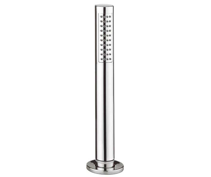 Crosswater Shower Handset Chrome Crosswater MPRO Follow Me Round Shower Handset and Hose