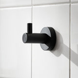 Miller Robe Hook Black Miller Bond Single Robe Hook