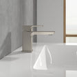 Villeroy & Boch Cloakroom Tap Brushed Nickel Matt / No Villeroy & Boch Subway 3.0 Mini Basin Mixer Tap