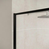 Merlyn Bath Screen Merlyn 8mm Fixed Framed Single Square Bath Screen