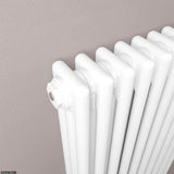 Eastbrook Rivassa Traditional 3 Column Radiator in White