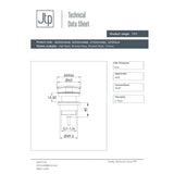 JTP Basin Waste JTP HIX Universal (Slotted and Unslotted) Basin Waste