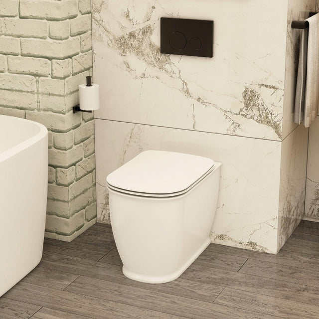 Imex Back to Wall Toilet Imex Liberty Back to Wall Toilet with Soft Close Seat