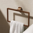 Crosswater Towel Rails and Rings Brushed Bronze Crosswater Rotar Towel Ring