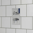 Britton Concealed Shower Valve Chrome Britton Hoxton 2.0 2 Outlet, 2 Handle Concealed Thermostatic Shower Valve
