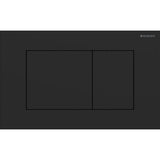 Geberit Flush Plate Matt Black Geberit Sigma Square Stainless Steel Flush Plate