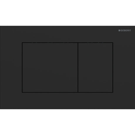 Geberit Flush Plate Matt Black Geberit Sigma Square Stainless Steel Flush Plate