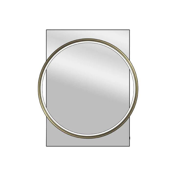 hib. Illuminated Mirror hib. Solas Round LED Illuminated Mirror