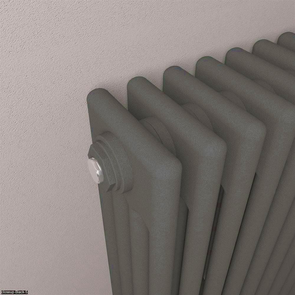 Eastbrook Eastbrook Rivassa Traditional 4 Column Radiator in Matt Anthracite