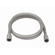 Crosswater Shower Hose Brushed Stainless Steel Effect Crosswater MPRO 1.5m Shower Hose
