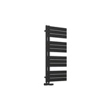 Eastbrook Designer Towel Rail Eastbrook Helmsley Straight Vertical Designer Towel Rail in Matt Black