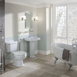 Eastbrook Close Coupled Toilet Eastbrook Belgravia Traditional Close Coupled Toilet with Soft Close Seat