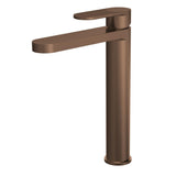 Aquarius Bathrooms Tall Basin Tap Brushed Bronze Aquarius Deco Tall Mono Basin Mixer
