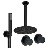 UK Bathroom Store Concealed Shower Set Crosswater Module Shower Set 1 with Fixed Head and Pencil Handset