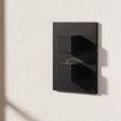 Crosswater Concealed Shower Valve Matt Black Crosswater Limit Crossbox 1 Outlet Trimset