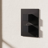 Crosswater Concealed Shower Valve Matt Black Crosswater Limit Crossbox 1 Outlet Trimset