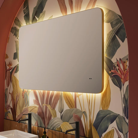 hib. Illuminated Mirror hib. Arcane Curve LED Illuminated Mirror