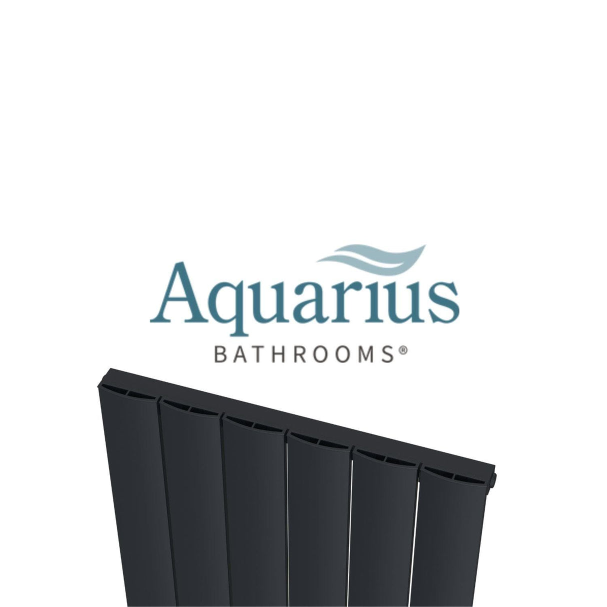 Aquarius Bathrooms Column Radiator Aquarius Wave Verical Panel Radiator