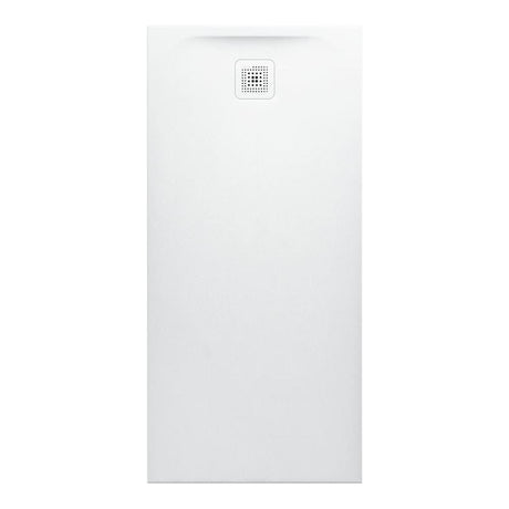 Laufen 1500 x 700mm / Drain on Short Side Laufen Marbond PRO Rectangular Tray with Waste in White