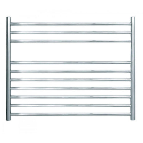 JIS Ladder Rail 600 x 750mm / Polished Chrome / Central Heating JIS Sussex Newick Horizontal Stainless Steel Heated Towel Rail