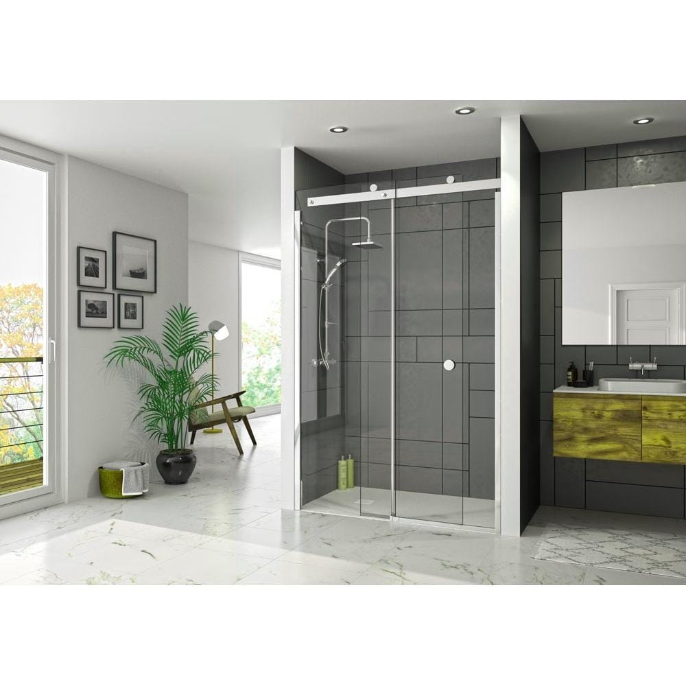 Merlyn Slding Shower Door 1200mm / Left Hand Merlyn Series 10 Sliding Shower Shower Door in Chrome