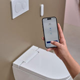 Geberit Smart Toilet Geberit Aquaclean Alba Rimless Wall Hung Smart Toilet