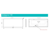 hib. Illuminated Mirror hib. Ambience LED Illuminated Mirror