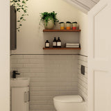 Geberit Flush Plate Geberit Alpha Flush Plate with Round Buttons