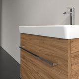 Villeroy & Boch Wall Mounted Vanity Unit Villeroy & Boch Avento Wall Hung Vanity Unit 580mm Two Drawers with Basin