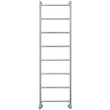 Vogue Ladder Rail Vogue Vivid Straight Heated Towel Rail in Chrome