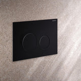 Geberit Flush Plate Matt Black Geberit Sigma Round Stainless Steel Flush Plate