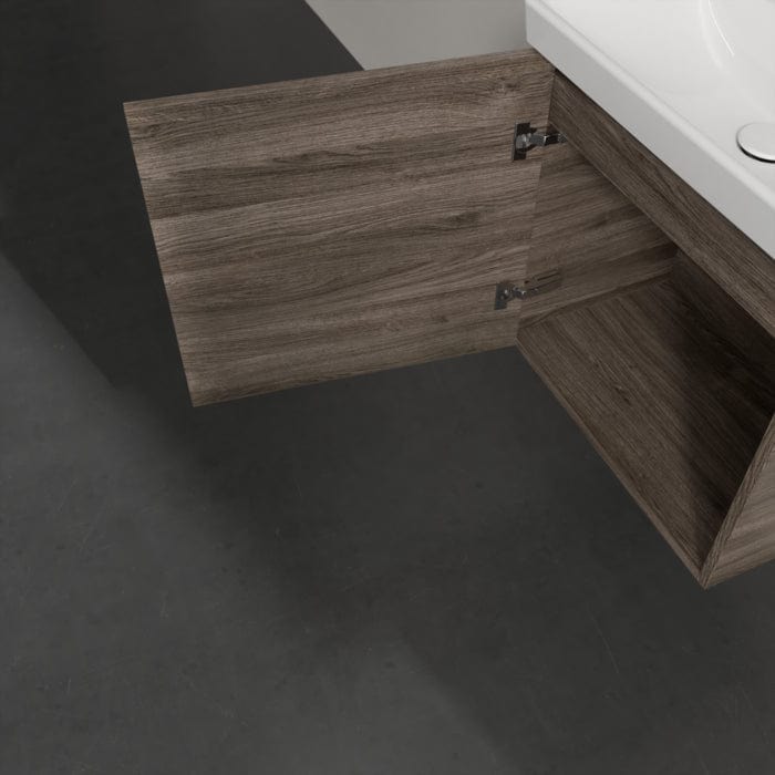 Villeroy & Boch Wall Mounted Vanity Unit Villeroy & Boch Avento Wall Hung Vanity Unit 530mm One Door with Basin