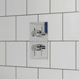Britton Concealed Shower Valve Chrome Britton Hoxton 2.0 1 Outlet, 2 Handle Concealed Thermostatic Shower Valve