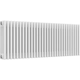 Aquarius Bathrooms Column Radiator Aquarius Foundry Horizontal 4 Column Radiator in White