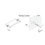 Eastbrook Radiator Towel Hangers Eastbrook Rivassa Towel Hanger