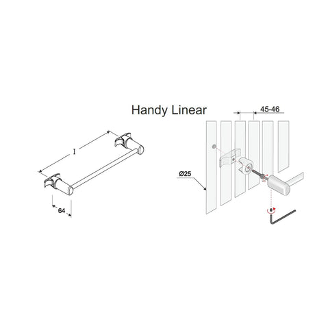 Eastbrook Radiator Towel Hangers Eastbrook Rivassa Towel Hanger