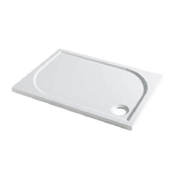 Eastbrook Rectangle Shower Tray 1200 x 760mm Eastbrook Vanguard Stone 25mm Rectangle Shower Tray