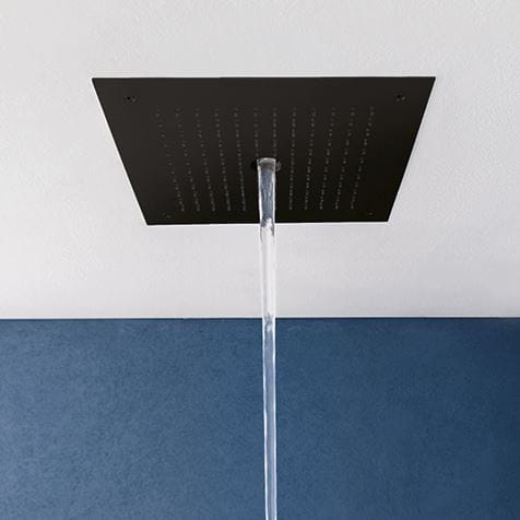 Crosswater Fixed Shower Heads Crosswater MPRO Stream Square Recessed Shower Head