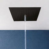 Crosswater Fixed Shower Heads Crosswater MPRO Stream Square Recessed Shower Head