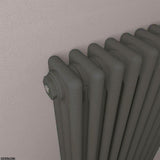 Eastbrook Rivassa Traditional 3 Column Radiator in Matt Anthracite