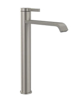 Villeroy & Boch Tall Basin Tap Brushed Nickel Villeroy & Boch Dawn Tall Single Lever Basin Mixer Tap