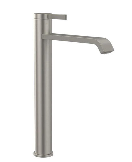 Villeroy & Boch Tall Basin Tap Brushed Nickel Villeroy & Boch Dawn Tall Single Lever Basin Mixer Tap