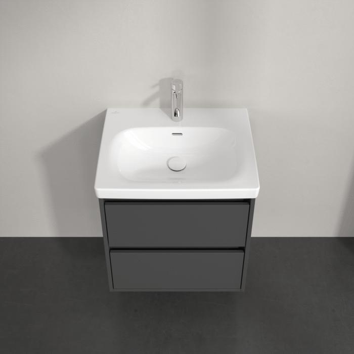 Villeroy & Boch Wall Mounted Vanity Unit Villeroy & Boch Skyla Wall Mounted 600mm Two Drawer Vanity Unit with Basin