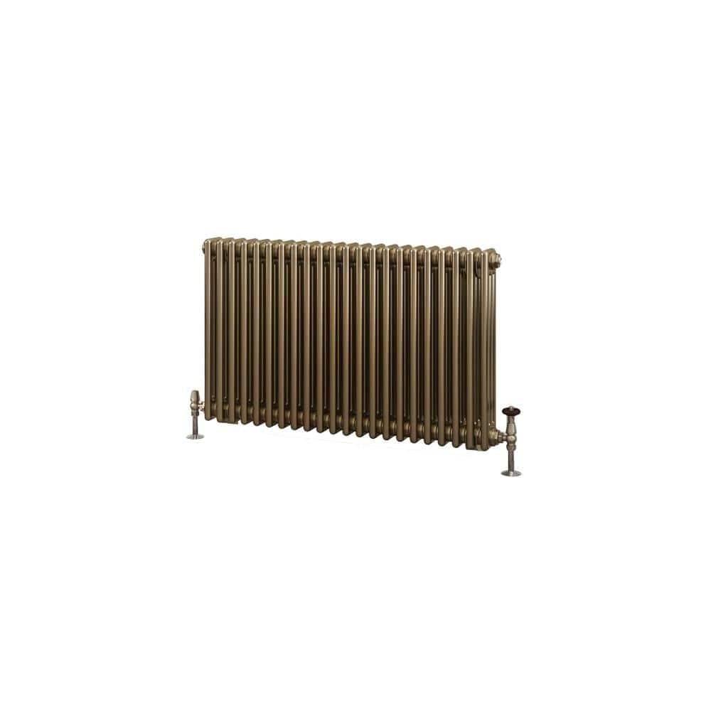 Eastbrook Column Radiator Eastbrook Rivassa Traditional 3 Column Radiator in Bronze Effect