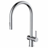 JTP Kitchen Tap JTP VOS Single Lever Pull Out Kitchen  Mixer Tap